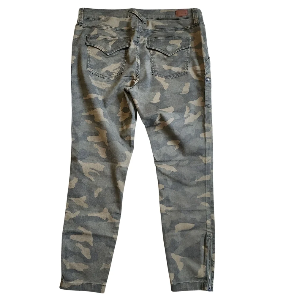 Joie Park Camouflage Cargo Skinny Pants - 32 - Picture 6 of 13